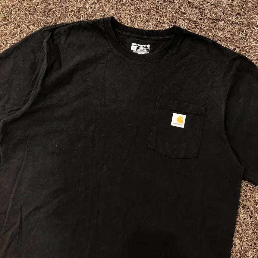 [BUNJANG] Carhartt Pocket Loose Fit Short Sleeve T-Shirt / L 칼하트 포켓 루즈핏 반팔 티셔츠