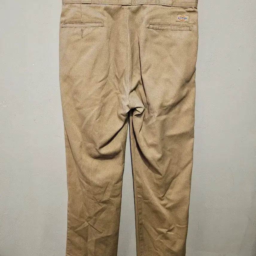 [BUNJANG] Beige Cotton Casual Pants / 베이지 면바지 캐주얼 팬츠