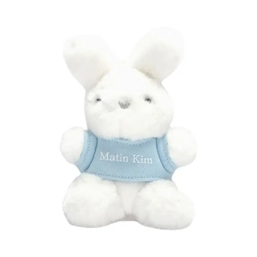 [BUNJANG] Matinkim White Bunny Toy Keyring / 새상품 마뗑킴 화이트 버니 토이 키링 토끼 열쇠고리
