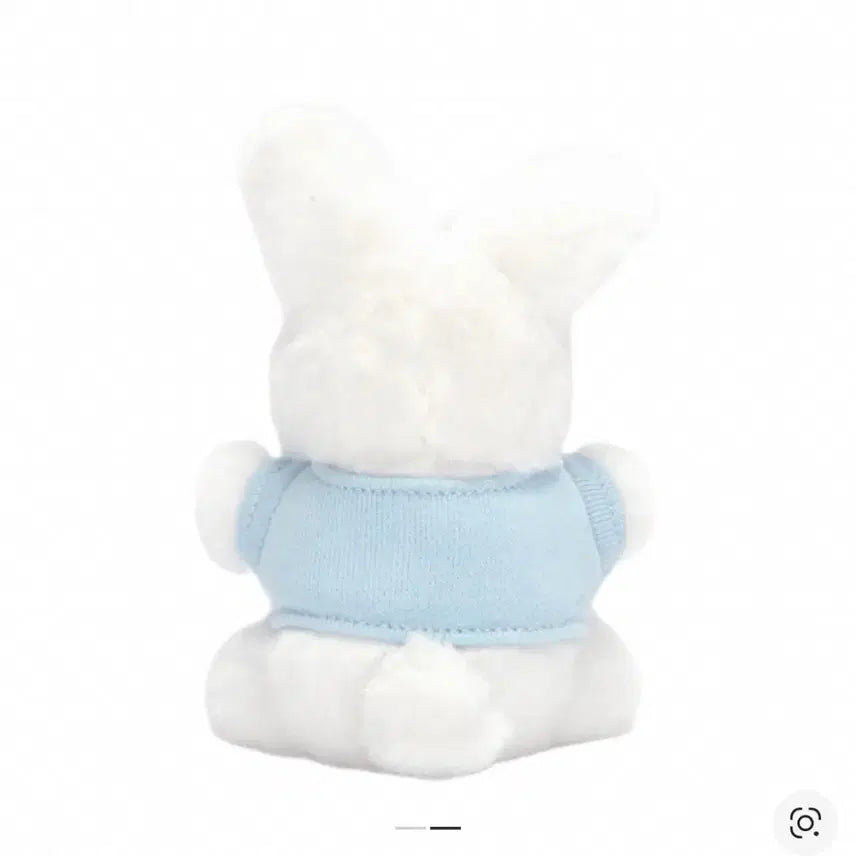 [BUNJANG] Matinkim White Bunny Toy Keyring / 새상품 마뗑킴 화이트 버니 토이 키링 토끼 열쇠고리