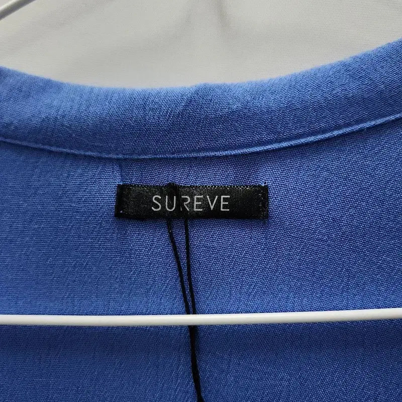 [BUNJANG] SUREVE Casual Blue Blouse F / SUREVE 캐주얼 찰랑 블루 블라우스 F