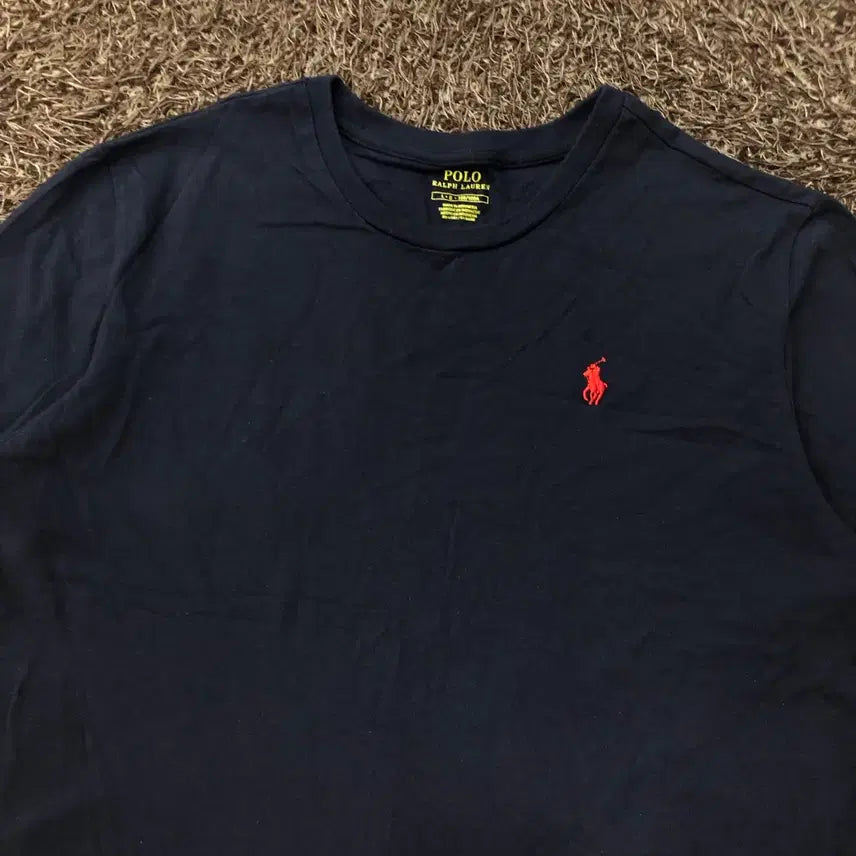 [BUNJANG] Polo Ralph Lauren Navy Pony T-Shirt / L 폴로 랄프로렌 네이비 포니 반팔 티셔츠