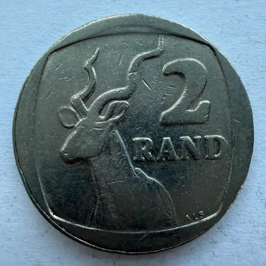 [BUNJANG] 1990 West African 2 Rand Coin / 1990년 서아프리카 2랜드 동전 S2887