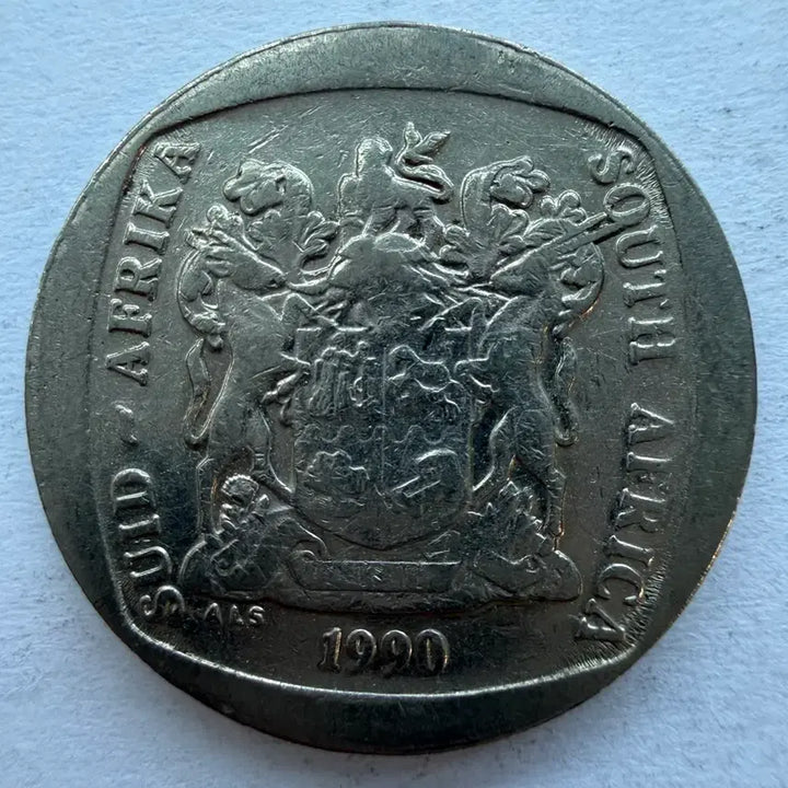 [BUNJANG] 1990 West African 2 Rand Coin / 1990년 서아프리카 2랜드 동전 S2887