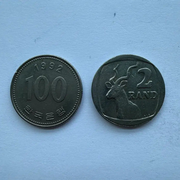 [BUNJANG] 1990 West African 2 Rand Coin / 1990년 서아프리카 2랜드 동전 S2887