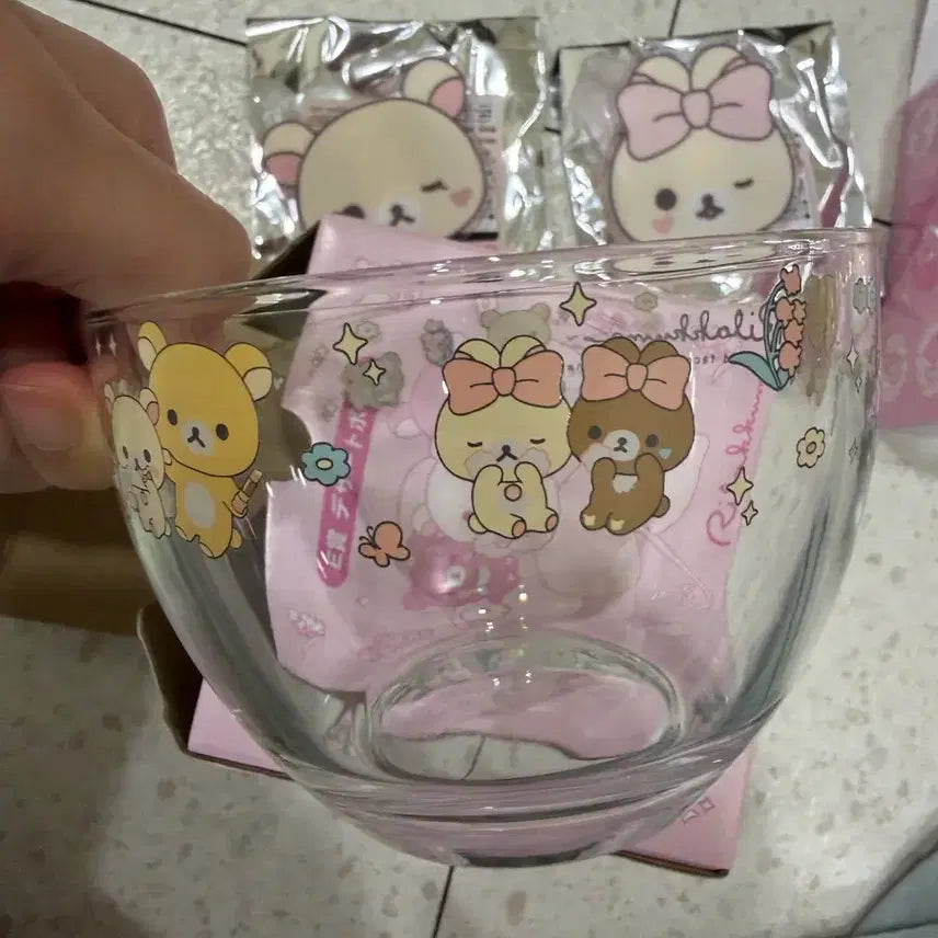 [BUNJANG] Rilakkuma Neo Kuji Last One Doll &amp; Dessert Bowl Bundle / 리락쿠마 네오 쿠지 라스트원 인형 및 e상 디저트볼 그릇 등 일괄