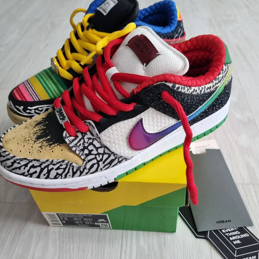 [BUNJANG] Nike SB Dunk Low "What The Paul" / 나이키 sb 덩크 로우 왓더폴 255 7.5사이즈