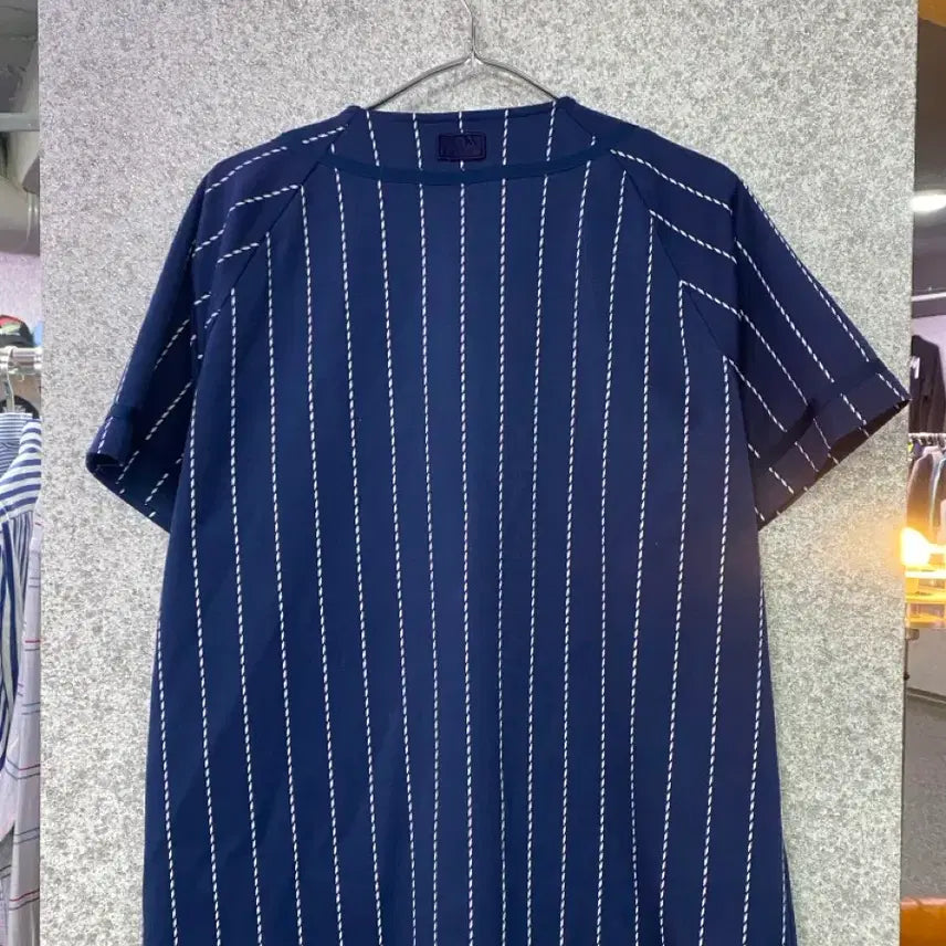 [BUNJANG] MLB Boston Red Sox Striped Short Sleeve T-Shirt / 엠엘비 보스턴 레드삭스 스트루이프 반팔 티셔츠B4761