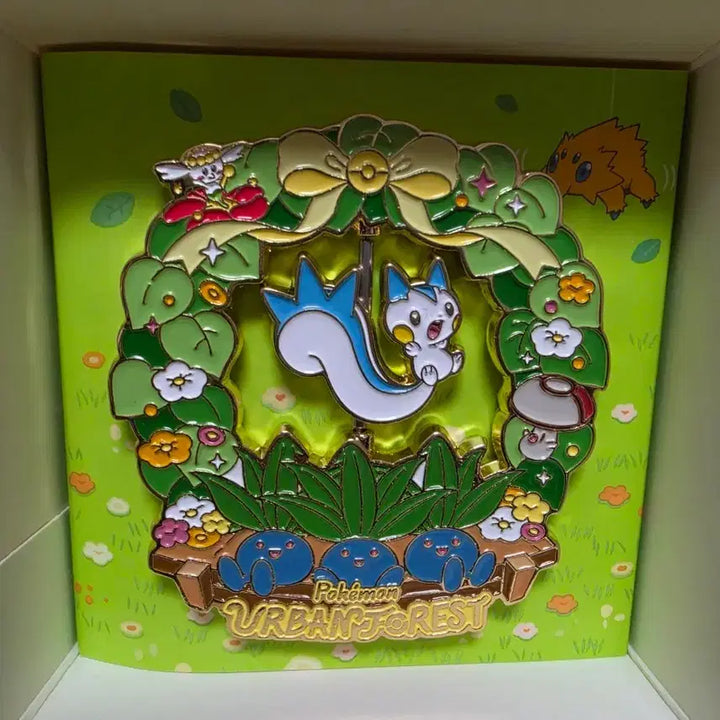 [BUNJANG] Pokemon Forest Roulette Pin Badge Collection Pachirisu / 포켓몬 포레스트 룰렛 핀뱃지 컬렉션 파치리스