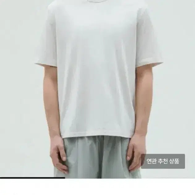 [BUNJANG] ESSENTIAL by EQL Light Gray Short Sleeve T-Shirt / [L] ESSENTIAL by EQL 라이트그레이 반팔티셔츠