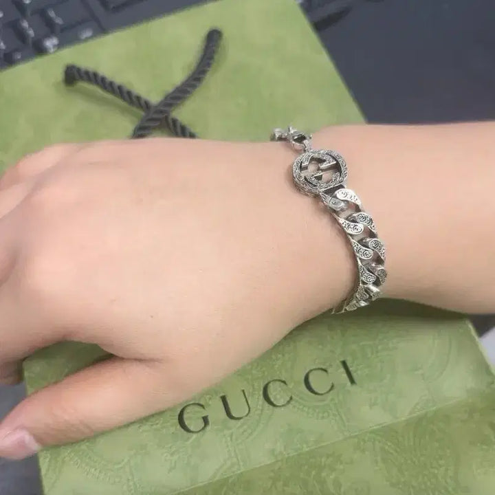 [BUNJANG] Gucci Vintage Silver Bracelet / 구찌 빈티지 실버 팔찌