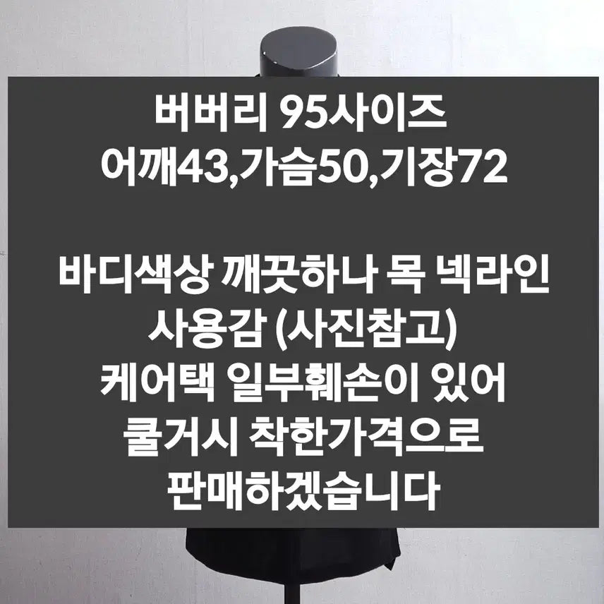 [BUNJANG] Burberry T-Shirt / 버버리 반팔티셔츠 95