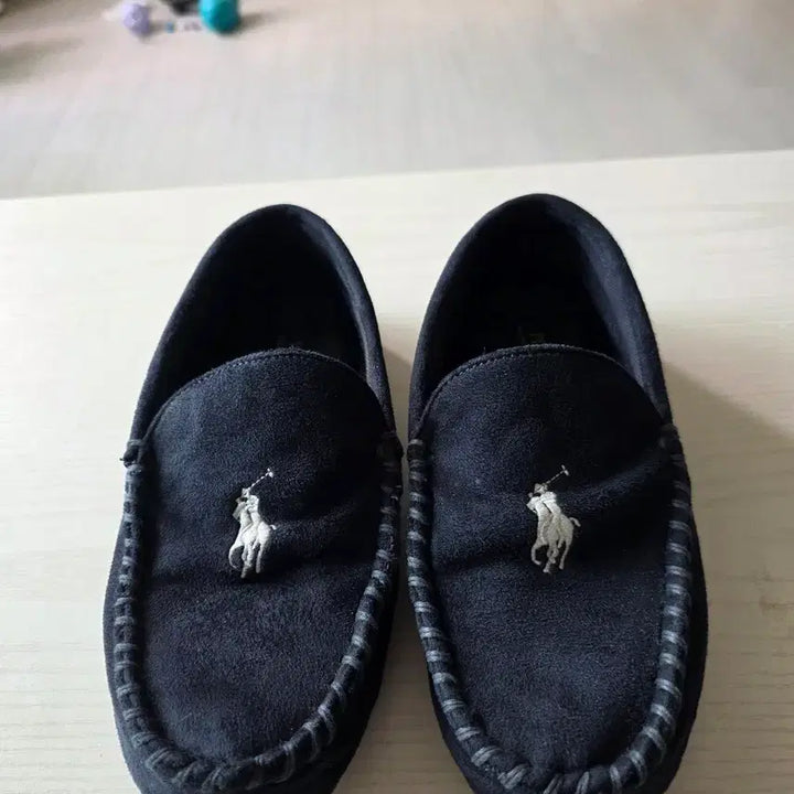[BUNJANG] Polo Ralph Lauren Suede Loafers Navy / 폴로 랄프로렌 모카 네이비 신발