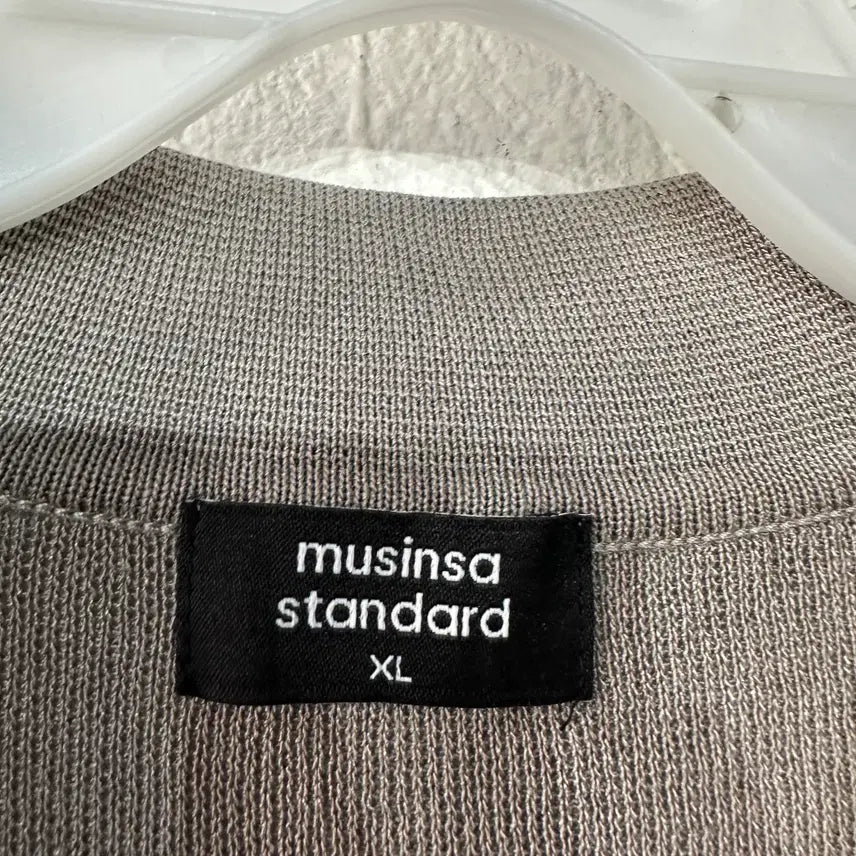 [BUNJANG] Musinsa Standard Slick Net Half-Sleeve Knit XL / 무신사스탠다드 슬릭넷 반팔니트 XL