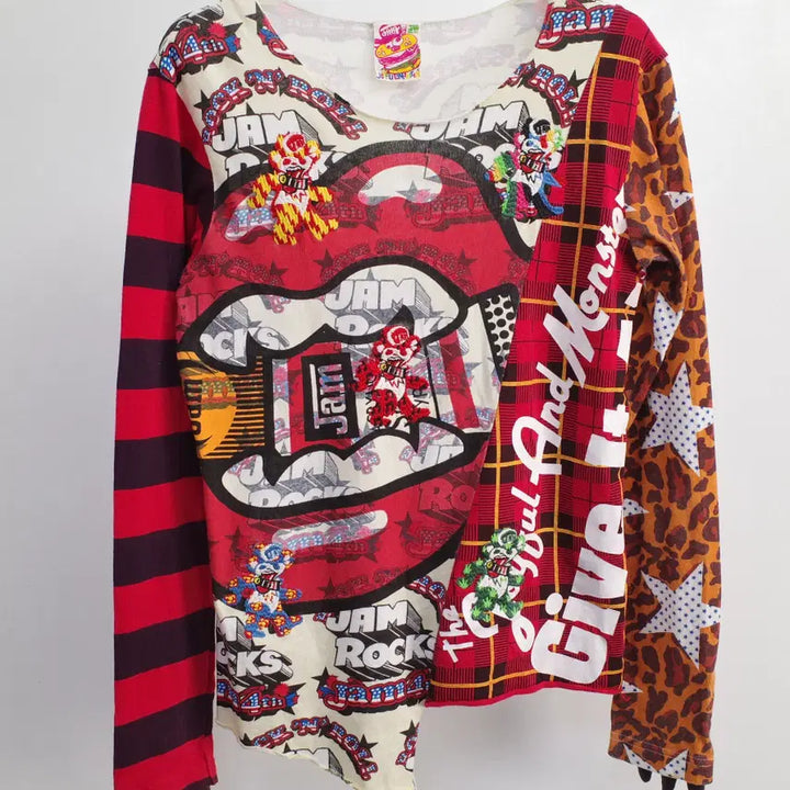 [BUNJANG] Jam Joyful and Monster Cotton T-Shirt / Jam Joyful and Monster