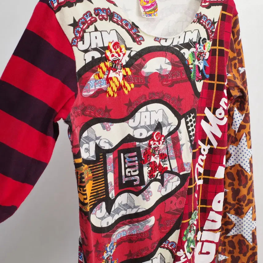 [BUNJANG] Jam Joyful and Monster Cotton T-Shirt / Jam Joyful and Monster