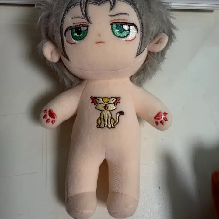 [BUNJANG] Katekyo Hitman Reborn! Gokudera 20cm Plush Doll / 가정교사히트맨리본 고쿠데라 20cm누이인형 팔아요
