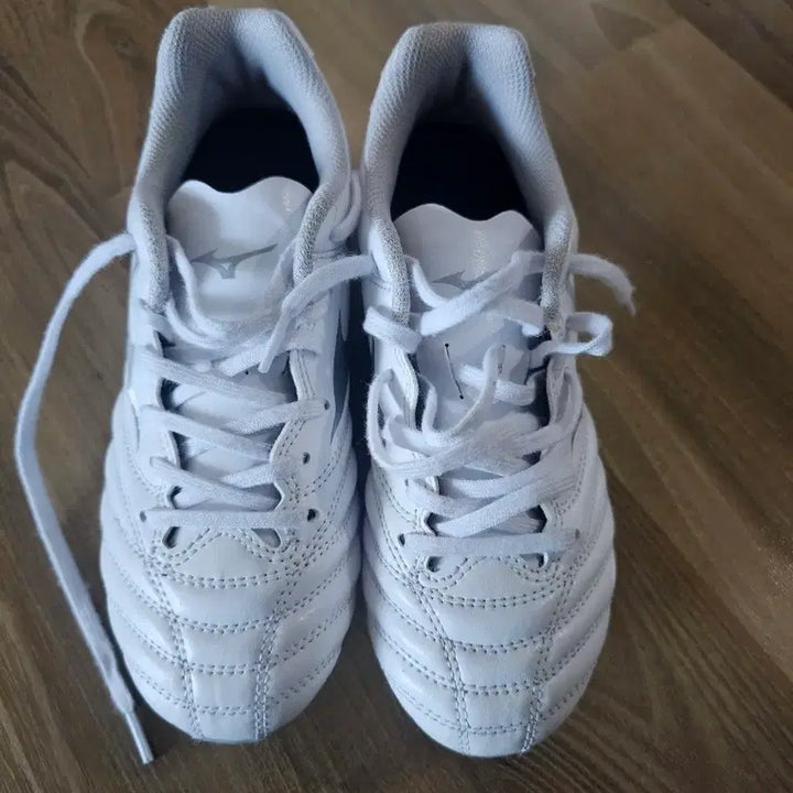 [BUNJANG] Mizuno Monarcida Soccer Cleats White / 미즈노 모나르시다 축구화 흰색