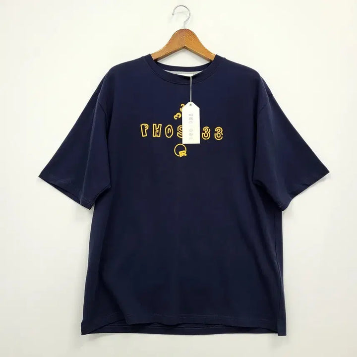 [BUNJANG] PHOS 333 Short Sleeve T-Shirt Navy M / PHOS 333 반팔 티셔츠 네이비/새상품/M/앨리스/1284
