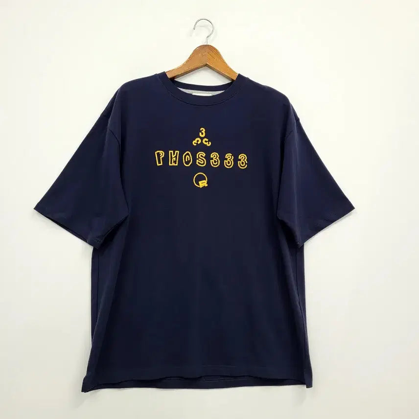 [BUNJANG] PHOS 333 Short Sleeve T-Shirt Navy M / PHOS 333 반팔 티셔츠 네이비/새상품/M/앨리스/1284
