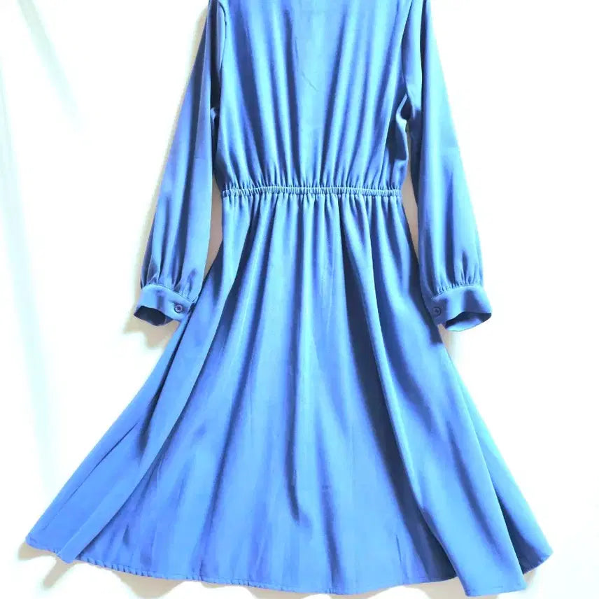 [BUNJANG] H.R.G Deep Sky Blue Midi Dress / H.R.G  예쁜딥하늘색 원피스새상품