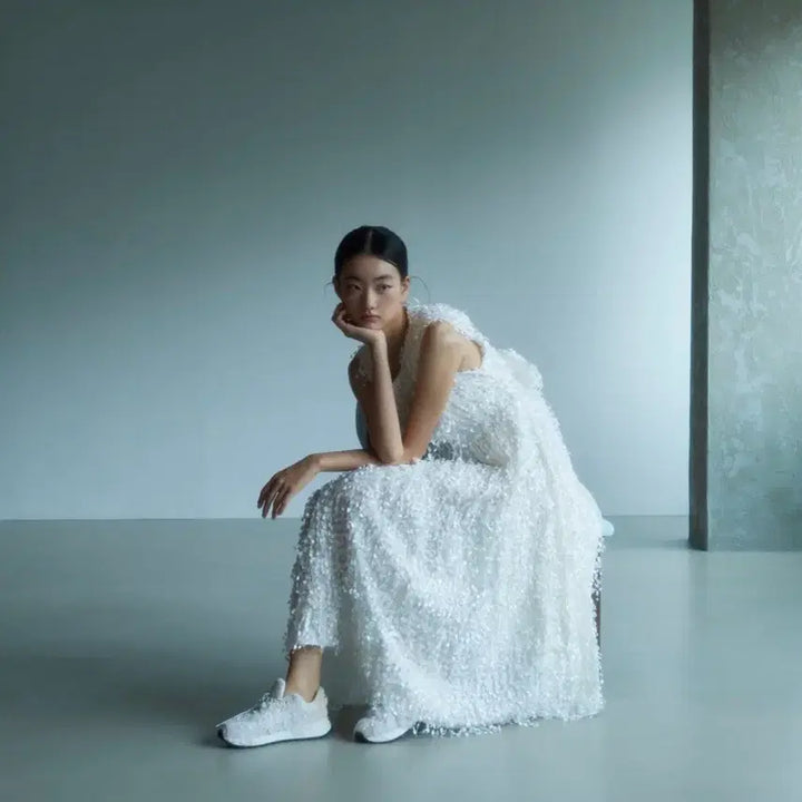 [BUNJANG] Gannissong Snow Flower Dress / 가니송 snow flower dress 드레스
