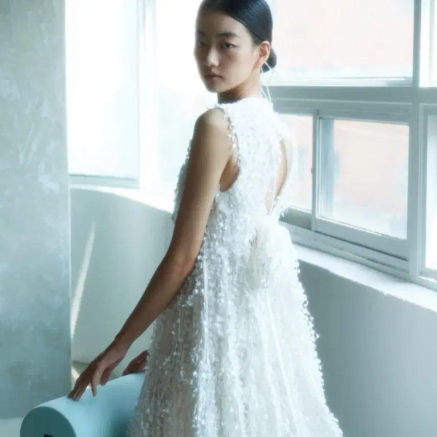[BUNJANG] Gannissong Snow Flower Dress / 가니송 snow flower dress 드레스