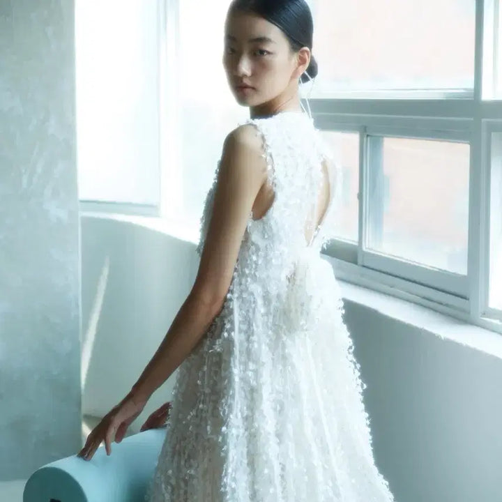 [BUNJANG] Gannissong Snow Flower Dress / 가니송 snow flower dress 드레스