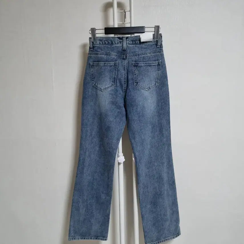 [BUNJANG] D4 Semi Bootcut Denim Pants / D4 세미부츠컷데님바지