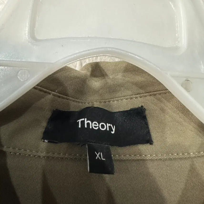 [BUNJANG] Theory Short Sleeve Shirt Dress XL / 띠어리 반팔 셔츠원피스 XL