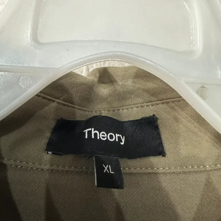 [BUNJANG] Theory Short Sleeve Shirt Dress XL / 띠어리 반팔 셔츠원피스 XL
