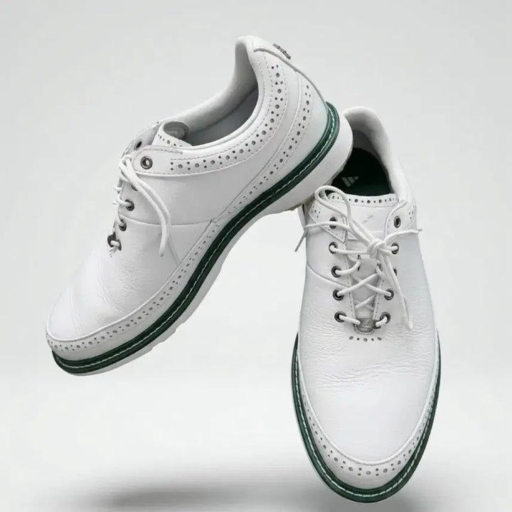 [BUNJANG] Adidas x Malbon Golf MC80 Cloud White Golf Shoes / 240,245/ 아디다스x말본 골프 MC80 클라우드 화이트 골프화