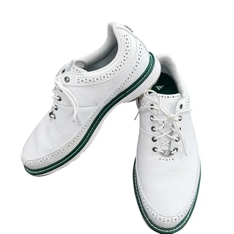 [BUNJANG] Adidas x Malbon Golf MC80 Cloud White Golf Shoes / 240,245/ 아디다스x말본 골프 MC80 클라우드 화이트 골프화