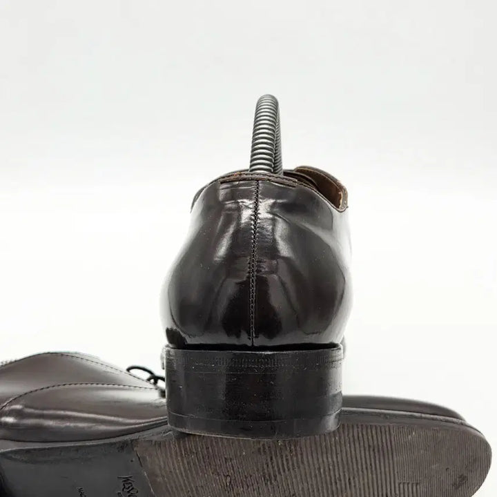 [BUNJANG] Saint Laurent Leather Oxford Shoes Brown (41) / YSL 입생로랑 레더 옥스포드 슈즈 브라운 (41)