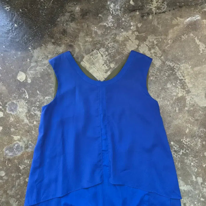 [BUNJANG] ENC Sleeveless Dress Cobalt Blue / 55) ENC 민소매 원피스