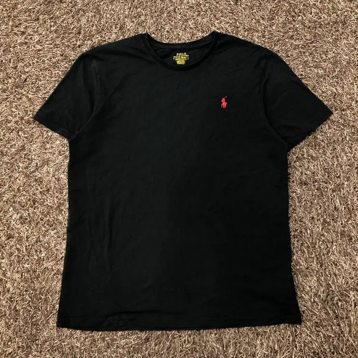[BUNJANG] Polo Ralph Lauren Pony Black Short Sleeve T-Shirt / L 폴로 랄프로렌 포니 블랙 반팔 티셔츠