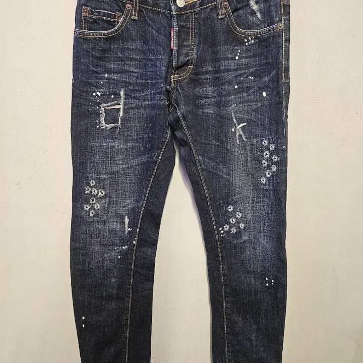 [BUNJANG] DSQUARED2 Authentic Washed Denim Pants / 디스퀘어드 정품 워싱 데님팬츠