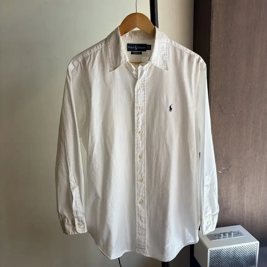 [BUNJANG] Polo Ralph Lauren Classic Fit White Shirt / 16926 - 폴로 랄프로렌 화이트 셔츠