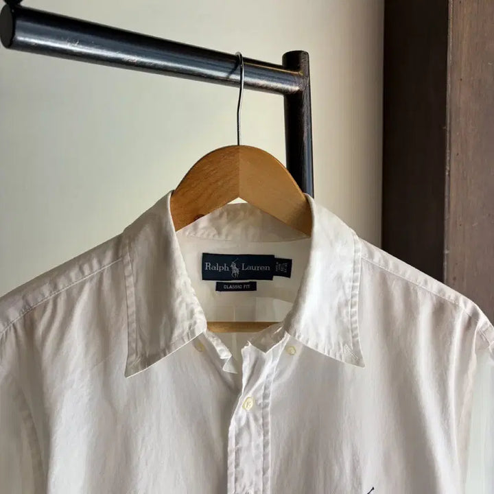 [BUNJANG] Polo Ralph Lauren Classic Fit White Shirt / 16926 - 폴로 랄프로렌 화이트 셔츠