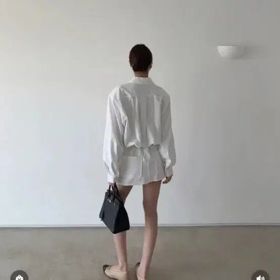 [BUNJANG] White Shirt Dress / 셔츠원피스