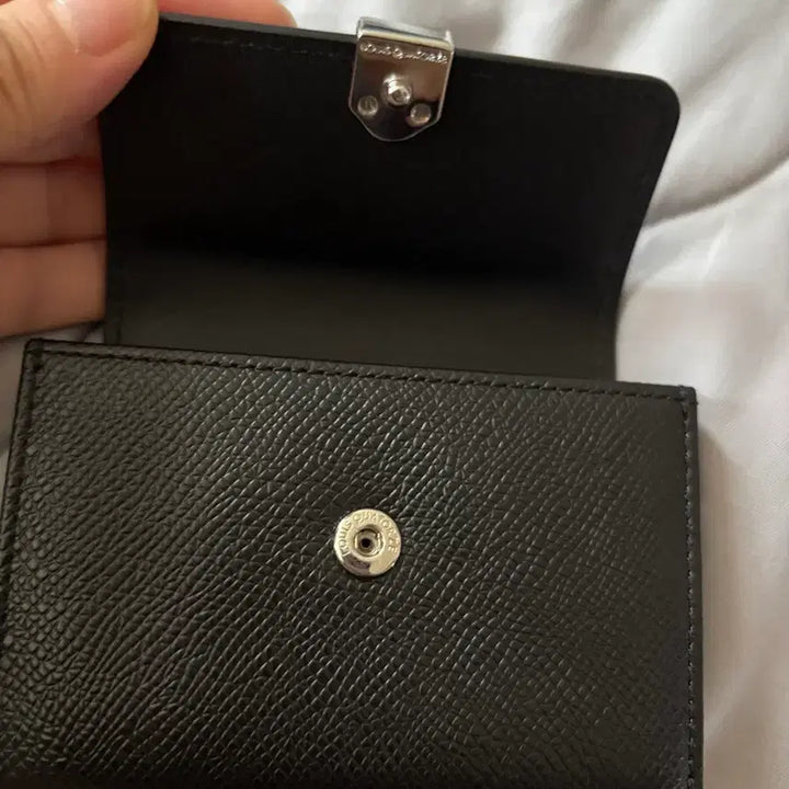 [BUNJANG] Louis Quatorze Black Leather Card Holder / 루이까또즈 블랙 카드지갑