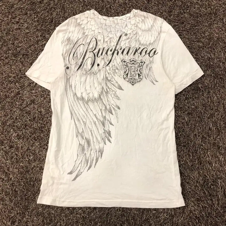 [BUNJANG] L Buckaroo Y2K Oriental Punk Short Sleeve T-Shirt / L 버커루 Y2K 오리엔탈 펑크 반팔 티셔츠