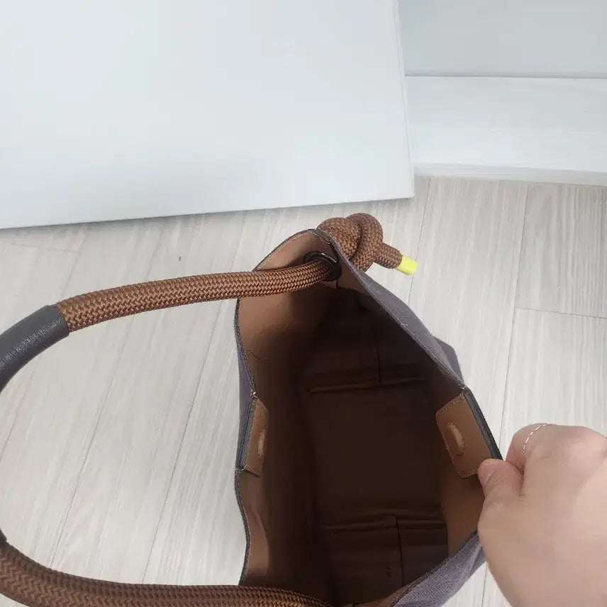 [BUNJANG] KUHO Brown Tote Mini Bag / KUHO 쿠호 브라운 토트백 미니백