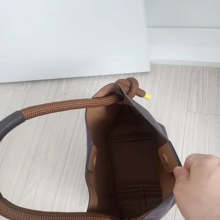 [BUNJANG] KUHO Brown Tote Mini Bag / KUHO 쿠호 브라운 토트백 미니백