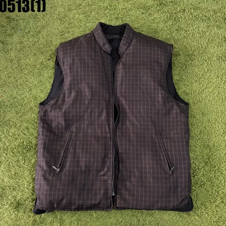 [BUNJANG] Saint Laurent Reversible Padded Vest / 입생로랑 양면패딩조끼