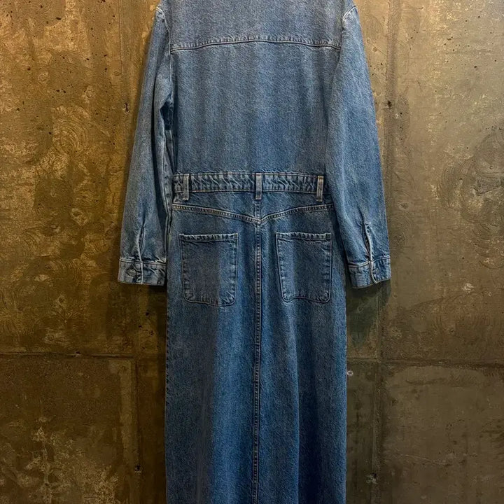 [BUNJANG] Zara Denim Long Dress M / 자라 데님원피스 롱 M