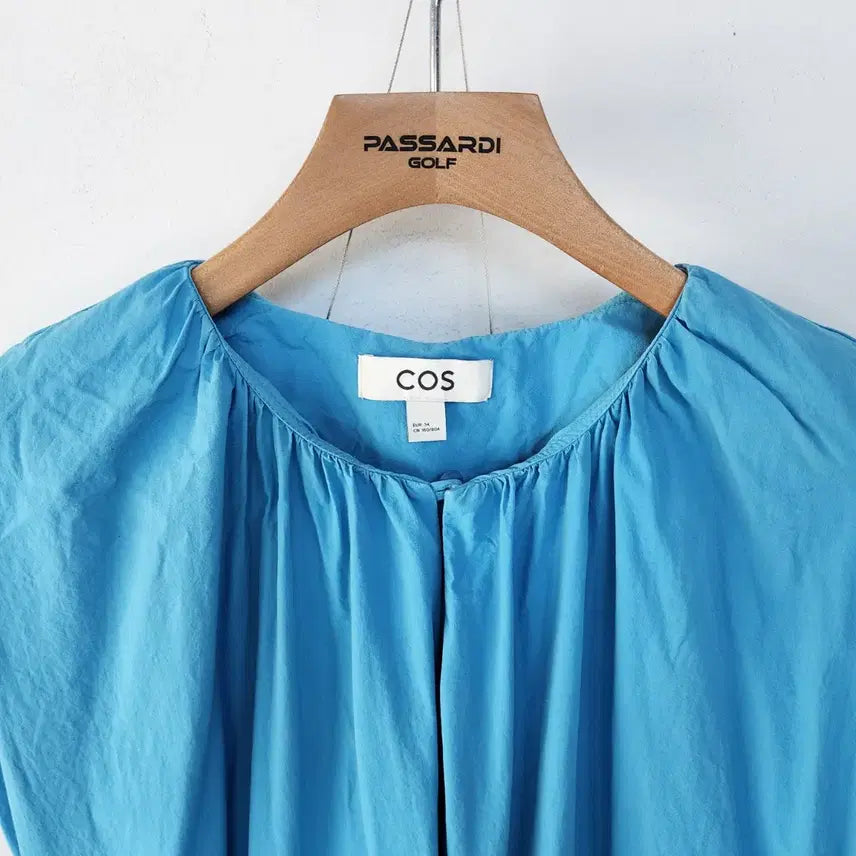 [BUNJANG] COS Blue Tiered Maxi Dress / COS 코스 블루 캉캉 롱 원피스