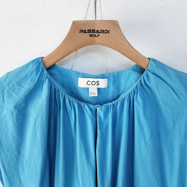 [BUNJANG] COS Blue Tiered Maxi Dress / COS 코스 블루 캉캉 롱 원피스