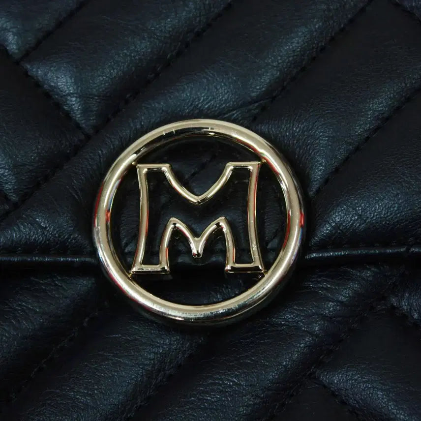 [BUNJANG] Metrocity Genuine Leather Chain Crossbody Bag / B-10702/메트로시티 정품 여성용 가죽 체인 크로스백