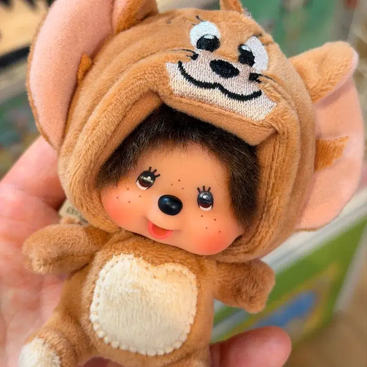 [BUNJANG] Tom and Jerry Monchhichi Doll (New) / 톰과제리 몬치치 키링 새상품